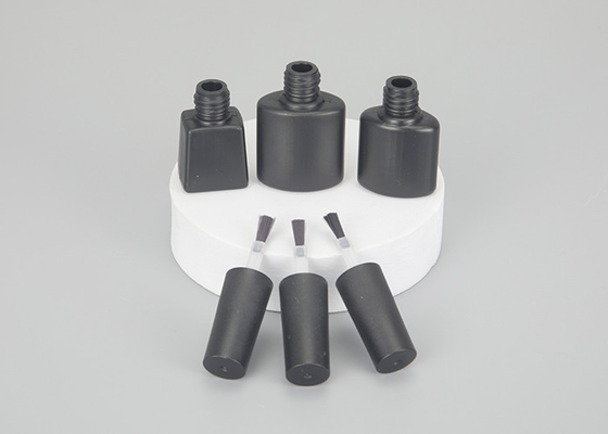 5ml 8ml 10ml Chai sơn móng tay bằng nhựa vuông có thể đổ lại