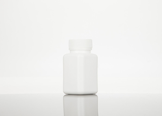 100ml HDPE Chai nhựa vuông rỗng có thể đổ lại