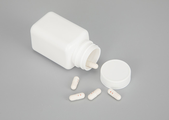 100ml HDPE Chai nhựa vuông rỗng có thể đổ lại