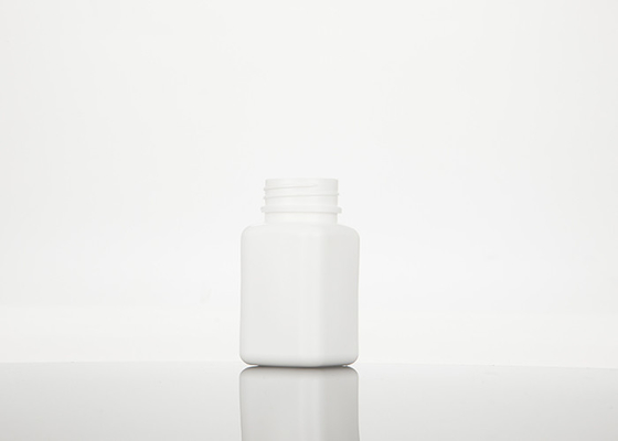100ml HDPE Chai nhựa vuông rỗng có thể đổ lại