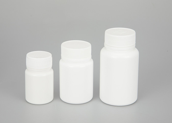 Chai nhựa rỗng màu trắng có nắp vặn 30ml 60ml 100ml