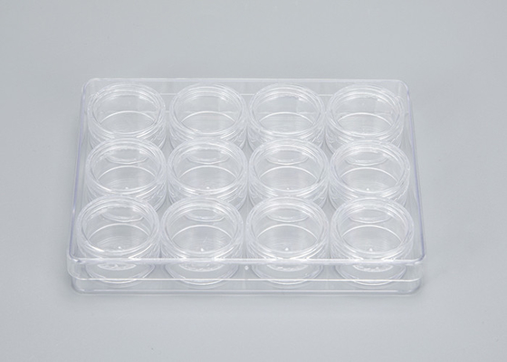 Tùy chỉnh 120ml 4 oz White Plastic Cosmetic Jars bề mặt mịn