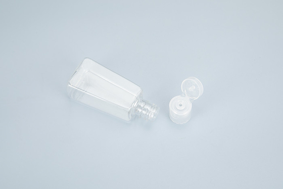 Chai gel rửa tay kháng khuẩn nhỏ 30ml PET với gel silicone hình thang