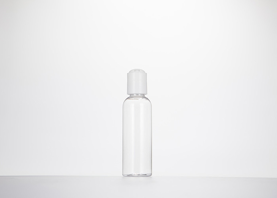 0.5oz 1oz 2oz 3oz 4oz Chai nhựa tròn Cosmo trong suốt có nắp đĩa ép