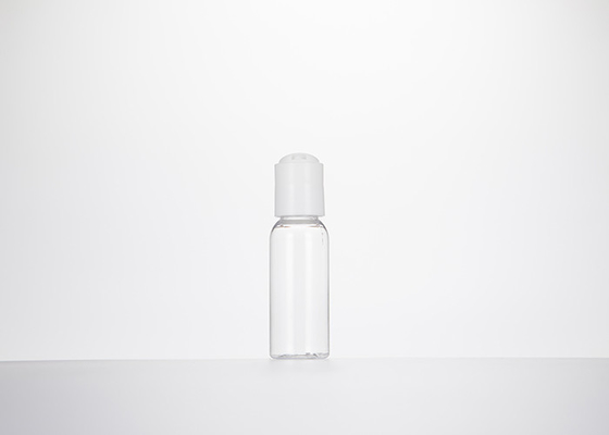 0.5oz 1oz 2oz 3oz 4oz Chai nhựa tròn Cosmo trong suốt có nắp đĩa ép