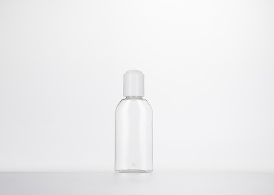 0.5oz 1oz 2oz 3oz 4oz Chai nhựa tròn Cosmo trong suốt có nắp đĩa ép