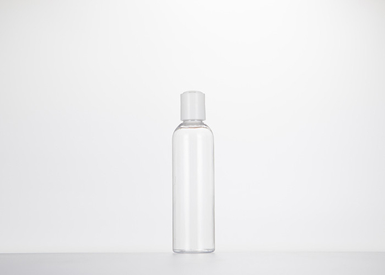 0.5oz 1oz 2oz 3oz 4oz Chai nhựa tròn Cosmo trong suốt có nắp đĩa ép