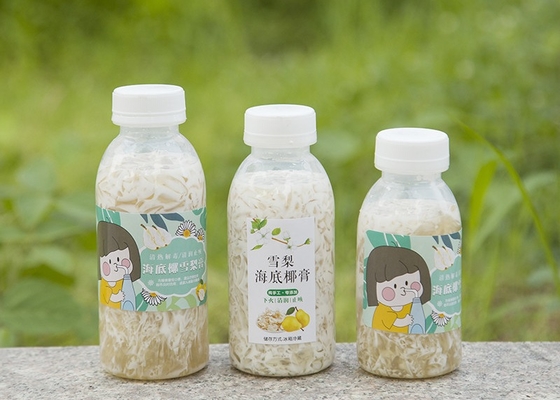 350ml PP Chai trà sữa chịu nhiệt độ cao Chai nhựa làm đầy nóng