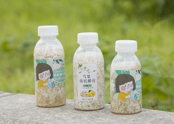 350ml PP Chai trà sữa chịu nhiệt độ cao Chai nhựa làm đầy nóng