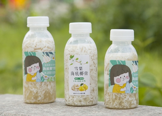 350ml PP Chai trà sữa chịu nhiệt độ cao Chai nhựa làm đầy nóng