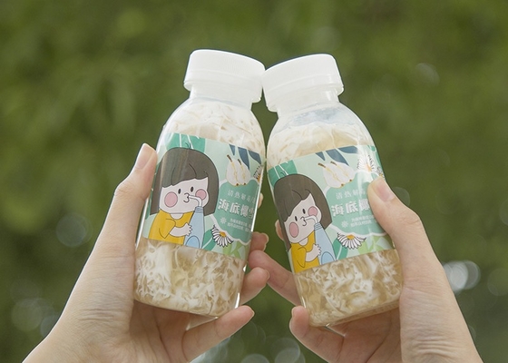 400ml 14oz Chai trà sữa đậu nành chịu nhiệt Chai nước ép hình vuông bằng nhựa có vị ngọt