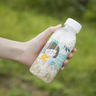 Nhập thể 250ml bong bóng trà uống chai kích thước trung bình tùy chỉnh