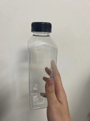 100ml 350ml 500ml 1000ml chai nước ép nhựa chai trà lạnh chai sữa dùng một lần chai PET 1 lít với nắp