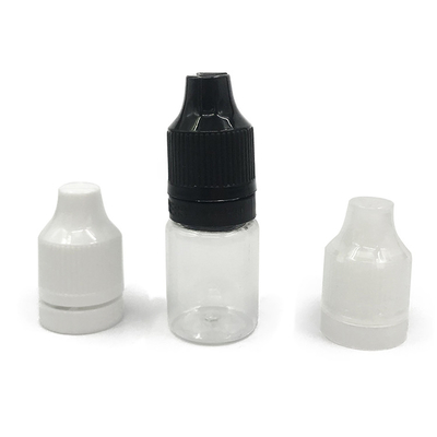 5ml chai PET nhỏ giọt với vòng giả mạo rõ ràng