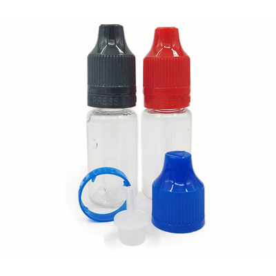 10ml/0.34oz chai nhỏ giọt nhựa PET có thể ép