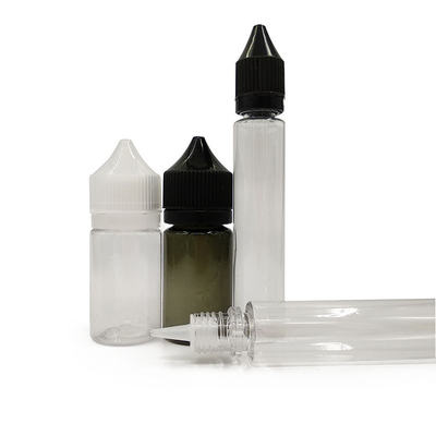 30ml chai nước trái cây E ngắn hoặc dài chai nhựa PET