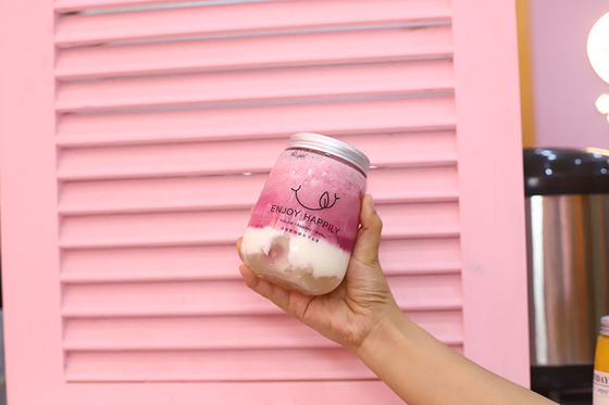 Các thùng trà bong bóng nhựa 0,5kg cho các nhà sản xuất trà bong bóng