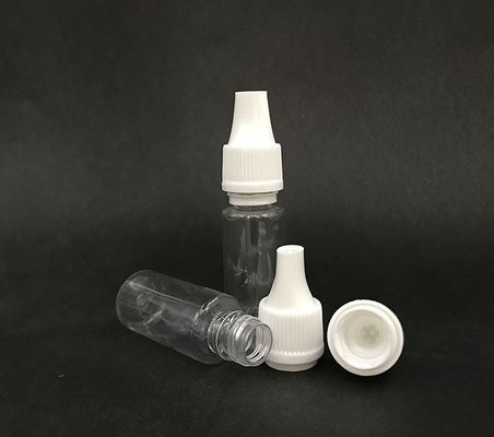 Chiếc chai nhỏ giọt 10ml (Mắc minh bạch) có thể sử dụng lại, nắp chống trẻ em