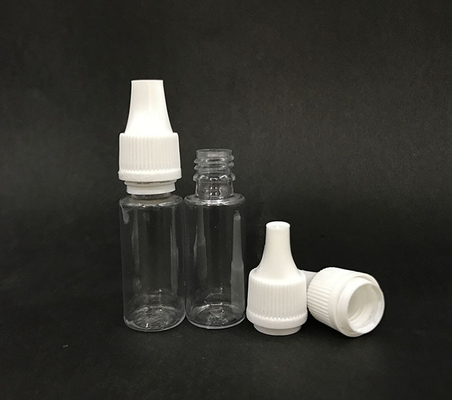 Chiếc chai nhỏ giọt 10ml (Mắc minh bạch) có thể sử dụng lại, nắp chống trẻ em
