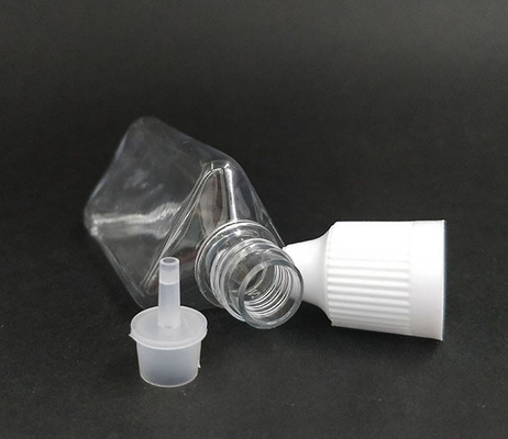 chai nhựa hình tam giác 30ml PET với mũi nhỏ giọt