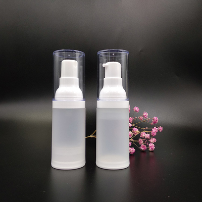 Flip Top đóng chai thuốc mỡ nhựa trong 30ml-60ml Capacity
