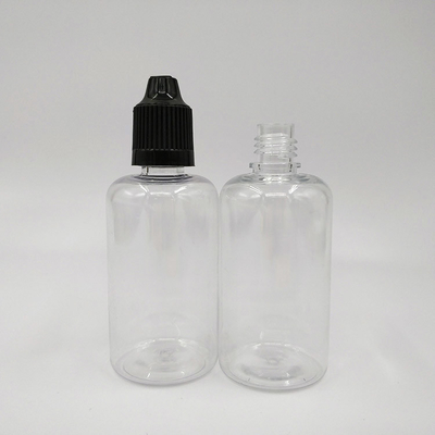 Vật liệu PET 50ml với nắp PP chai nhỏ giọt nhựa