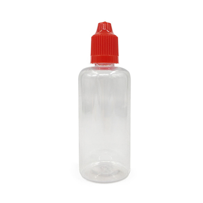 60ml 2oz chai nhựa tùy chỉnh với nắp nhọn
