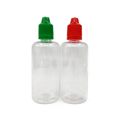 60ml 2oz chai nhựa tùy chỉnh với nắp nhọn