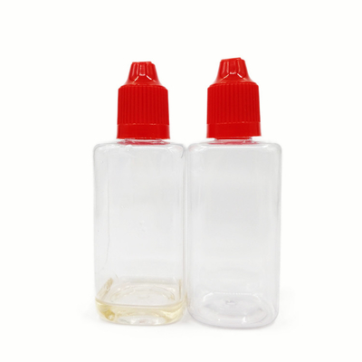 50ml chai nhựa vật liệu PET chai vuông