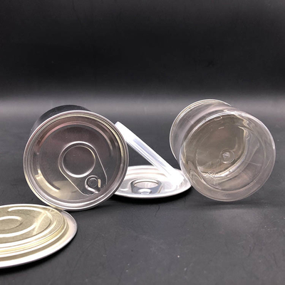 Lớp thực phẩm rỗng bình nhựa rõ ràng Chất chứa lưu trữ PET Mason Jar BPA Thùng nhựa miễn phí với nắp nhựa