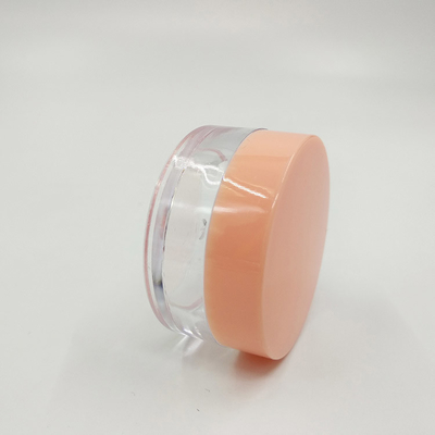 Custom 50g Clear Jars Round Plastic Cream Jar With Lids Cho Bao bì mỹ phẩm chăm sóc da