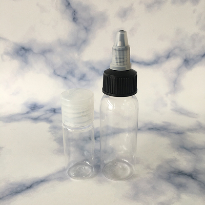 Tùy chỉnh niêm phong rõ ràng nhựa xoắn Off lọ 15ml cho các sản phẩm cuối cùng