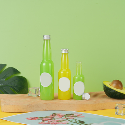 Đề xuất 50ml PET chai nhựa nước trái cây Natural Juices Logo trên chai Nhãn hiệu tùy chỉnh cho chai nước trái cây Trong kho