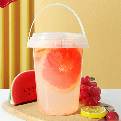 Thùng trà bong bóng thuận tiện để cầm sữa và đồ uống