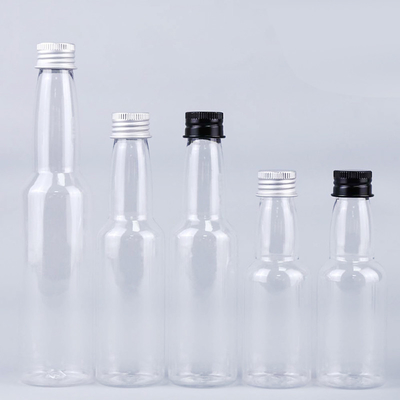 Đề xuất 50ml PET chai nhựa nước trái cây Natural Juices Logo trên chai Nhãn hiệu tùy chỉnh cho chai nước trái cây Trong kho