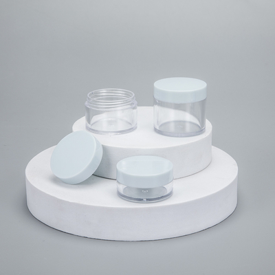 Logo tùy chỉnh Plastic Cosmetic Jar với bề mặt mịn và in tùy chỉnh