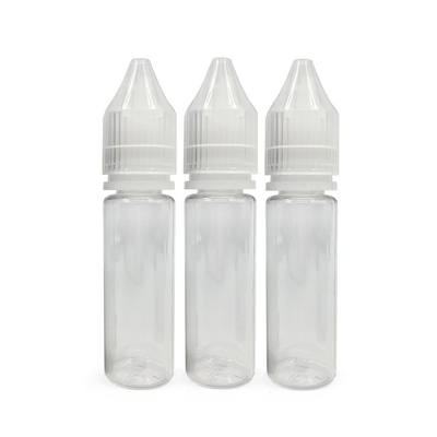 15 ml chai nhựa PET cho nước ép dầu thiết yếu với nắp chai