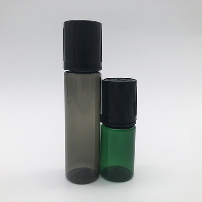 30ml Chubby Gorilla LDPE PET Nhựa Unicorn Squeeze chai 10 gói chai nhỏ giọt minh bạch màu đen tái sử dụng chống trẻ em