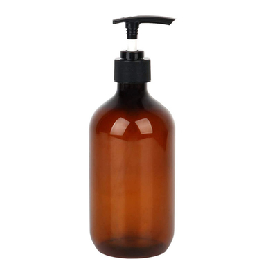 Chất lượng cao Màu sắc tùy chỉnh Amber 100ml 200ml 250ml 300ml 500ml Lotion Pump Gel PET chai