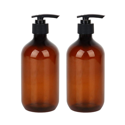 Chất lượng cao Màu sắc tùy chỉnh Amber 100ml 200ml 250ml 300ml 500ml Lotion Pump Gel PET chai