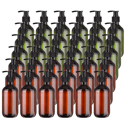 chai kem nhựa tùy biến với vật liệu cổ áo PE trong nhiều dung lượng 120ml 250ml 300ml và 500ml lý tưởng cho mỹ phẩm