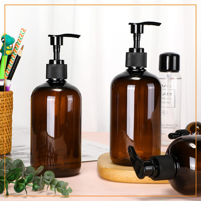 Máy phân phối chất lỏng tổng hợp màu trắng với màu chai tùy chỉnh và mẫu được cung cấp