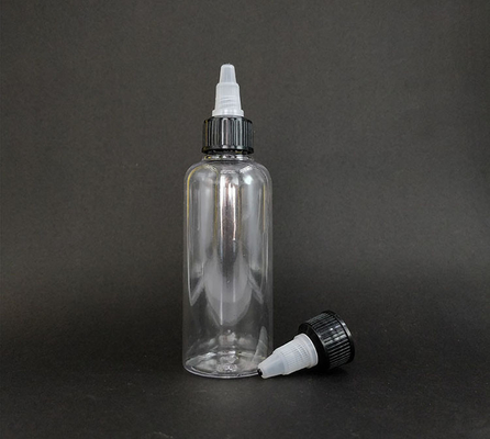 15ml 30ml 50ml 70ml 80ml 100ml Vỏ nhựa vít đầu cho bảng nhãn tùy chỉnh