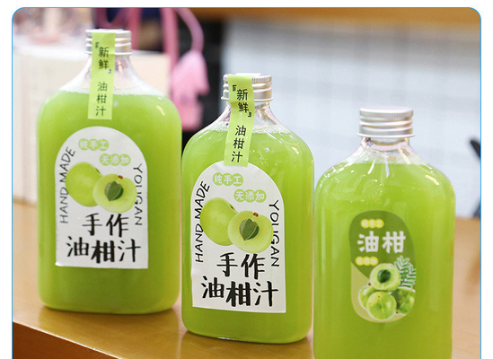 Chuối trà bong bóng hình vuông giải pháp bao bì nhựa thân thiện với môi trường