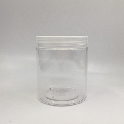 100ml 8oz 500ml 1000ml bình nhựa tinh khiết chứa vật nuôi loại thực phẩm kem mỹ phẩm bình với nắp