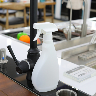 200ml Clear Plastic Empty Cylinder Misting Bottles Với Logo Tùy chọn