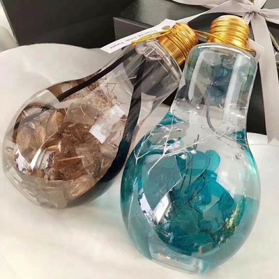 Nhà máy bán hàng phổ biến 200ml 500ml đèn thủy tinh bóng đèn chai cho nước trái cây