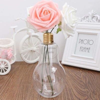 Nhập giá bán buôn Custom Cold Press Tall Round Sample chai nhựa cho nước trái cây 12pz chai nước trái cây nhựa