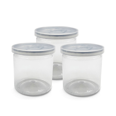 phổ biến nhất 4oz 8oz tinh tế vòng vật nuôi lọ nhựa, thực phẩm chất lượng thùng nhựa