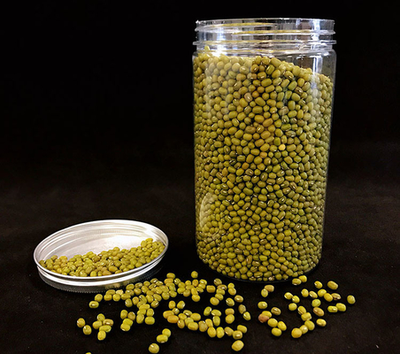 Tùy chỉnh 30g 50g PET Bao bì mỹ phẩm nhựa container trống hộp kem đen với nắp nhựa